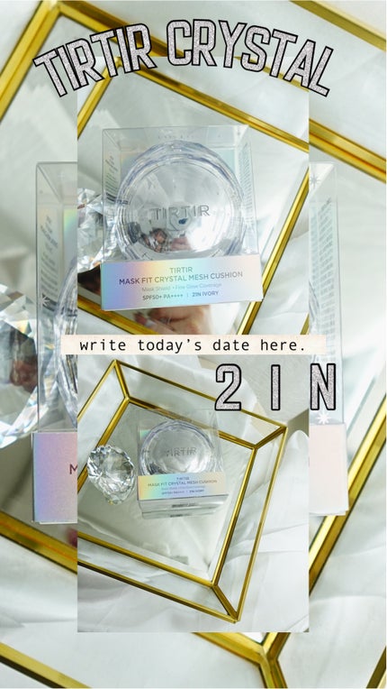 マスクフィット クリスタルメッシュクッション/TIRTIR(ティルティル)/クッションファンデーションを使ったクチコミ(1枚目)