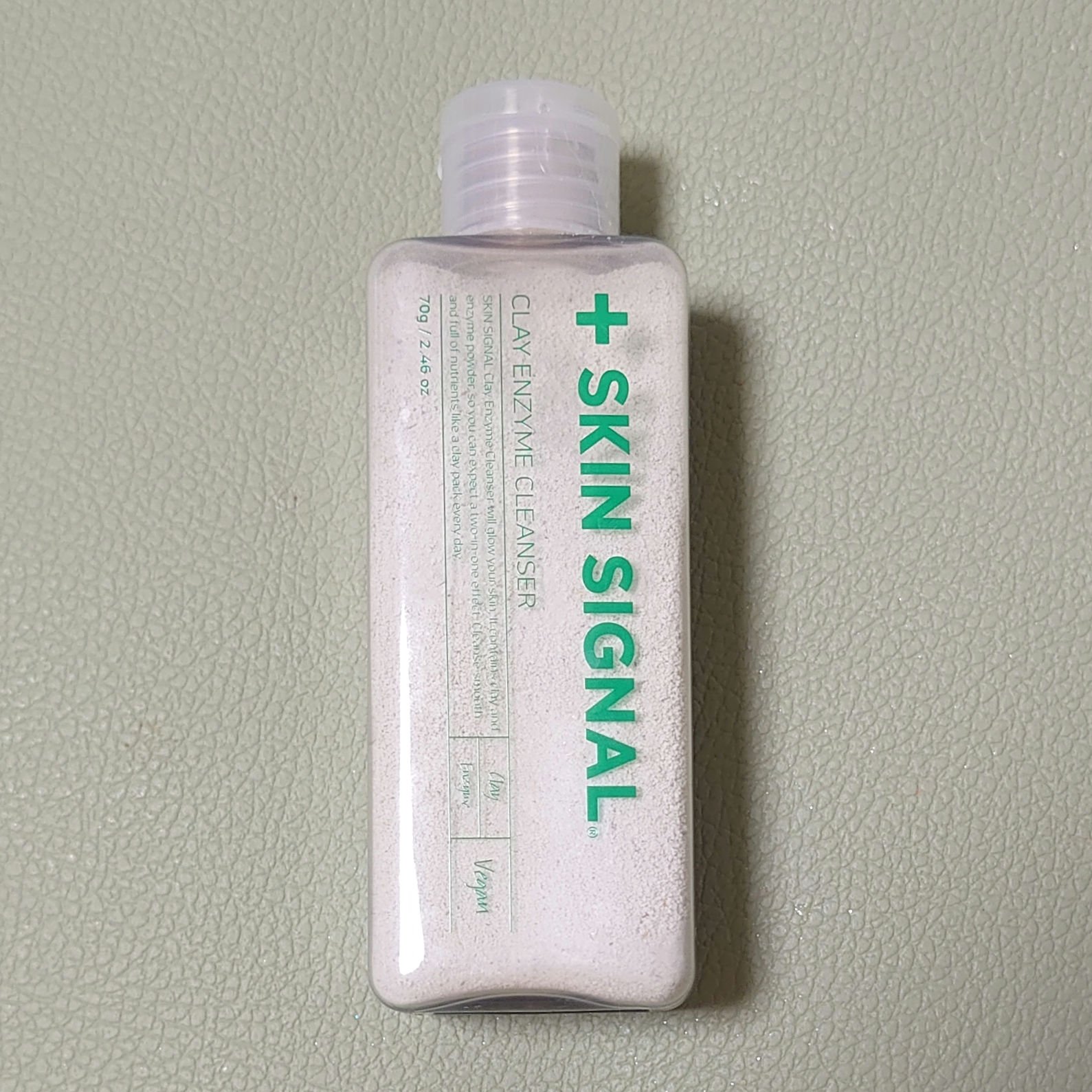 ピンククレイ酵素クレンザー/SKIN SIGNAL/洗顔パウダーを使ったクチコミ（2枚目）