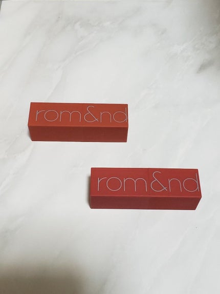 ゼログラムマットリップスティック/rom&nd/口紅を使ったクチコミ(1枚目)