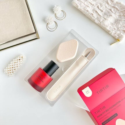 マスクフィットレッドファンデーション/TIRTIR(ティルティル)/リキッドファンデーションを使ったクチコミ(1枚目)