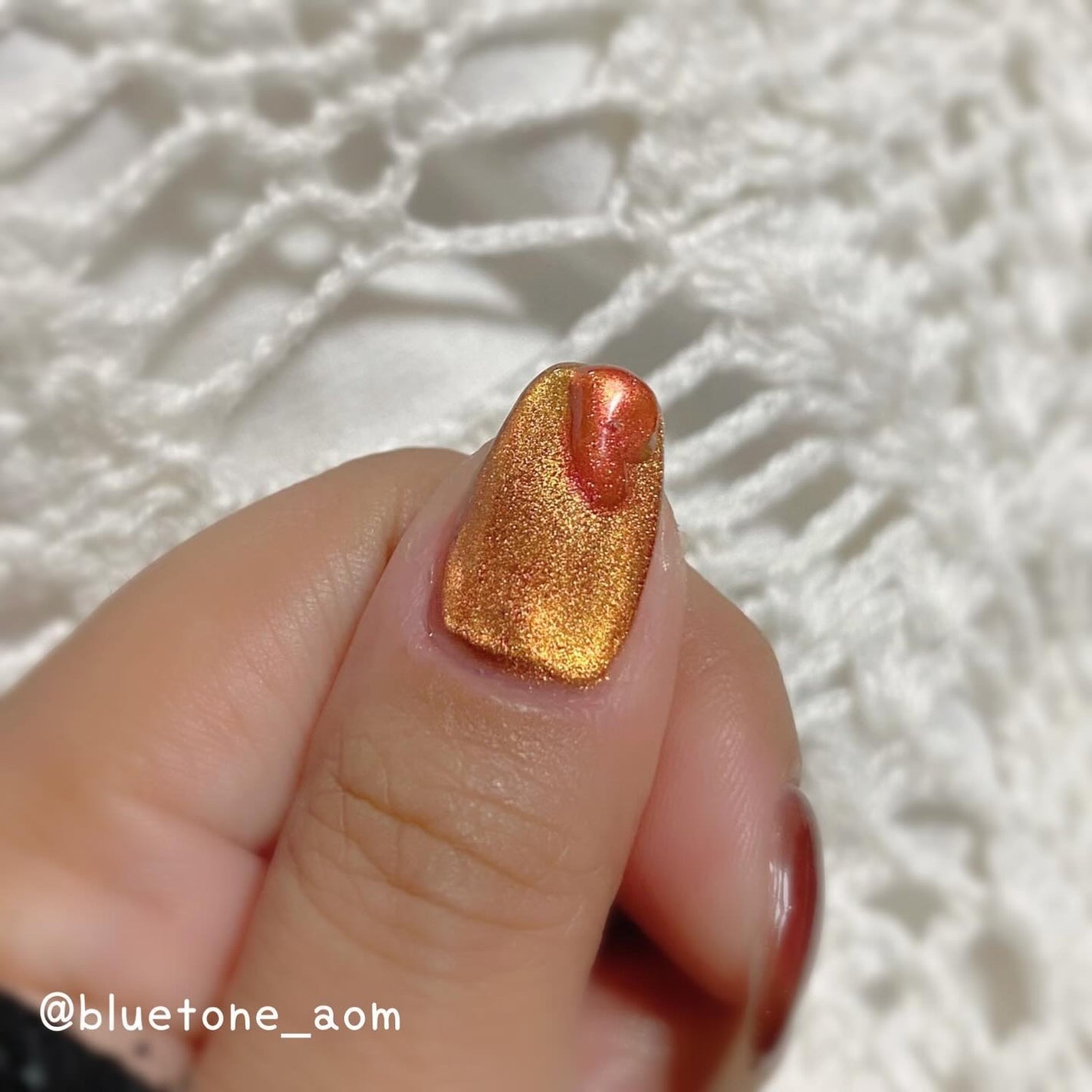 アニマルマグネットジェル/ネイル工房/ジェルネイルを使ったクチコミ(7枚目)