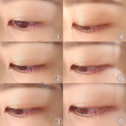 UR GLAM VELVET EYE COLOR PALETTE/U R GLAM/アイシャドウパレットを使ったクチコミ(5枚目)