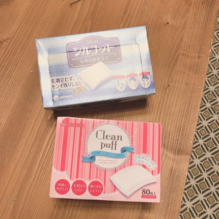 クリーンパフ/コットン・ラボ/コットンを使ったクチコミ(1枚目)