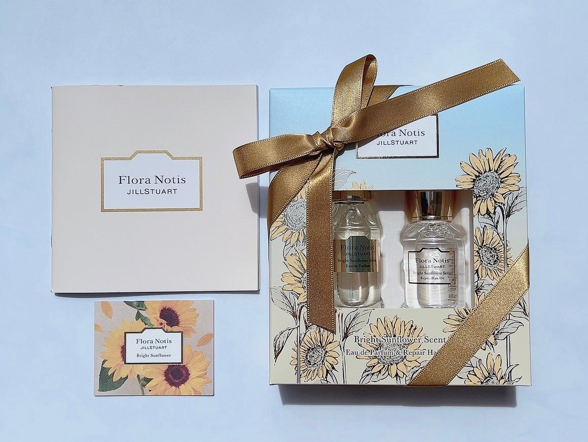 ブライトサンフラワー オードパルファン&リペアヘアオイル/Flora Notis JILL STUART/その他キットセットを使ったクチコミ(1枚目)