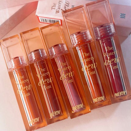 ザ ウォータリーデューティント/MERZY/リップティントを使ったクチコミ(10枚目)