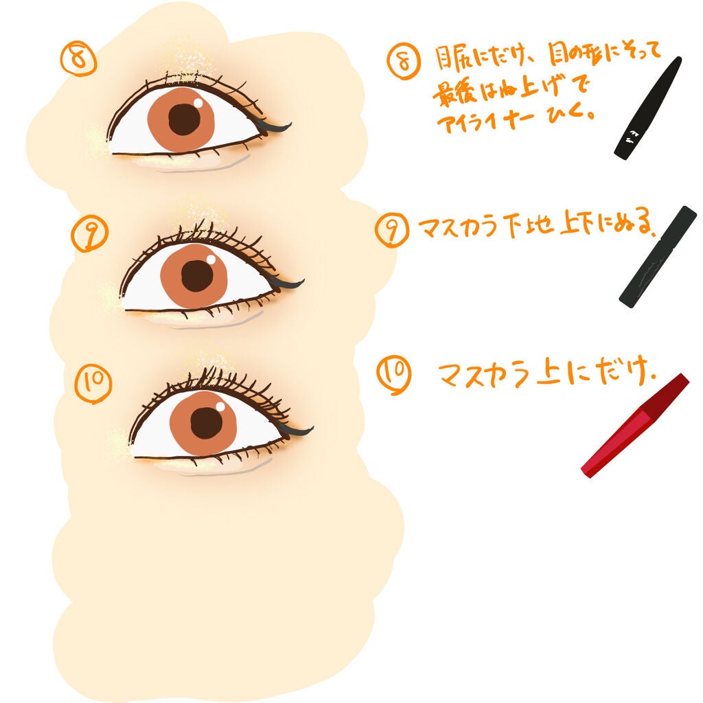 ジェルリキッドライナー/MAJOLICA MAJORCA/リキッドアイライナーを使ったクチコミ(5枚目)