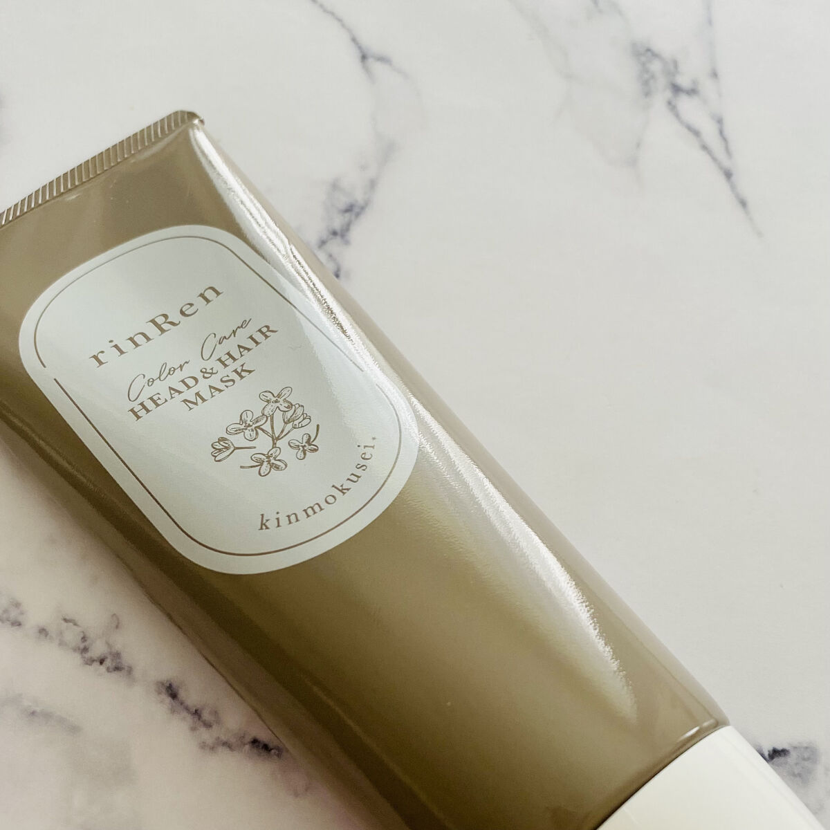 レメディアル カラーケア ヘッド＆ヘアマスク キンモクセイ/rinRen（凛恋）/ヘアマスク・ヘアパックを使ったクチコミ（3枚目）