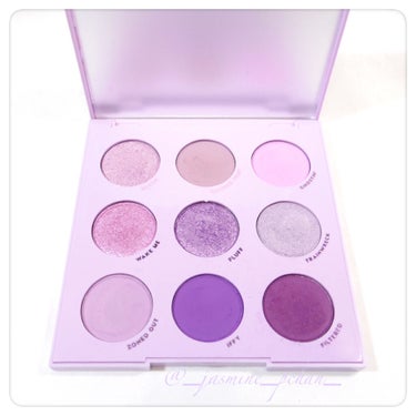 Lilac You A Lot Shadow Palette/ColourPop/パウダーアイシャドウを使ったクチコミ（2枚目）