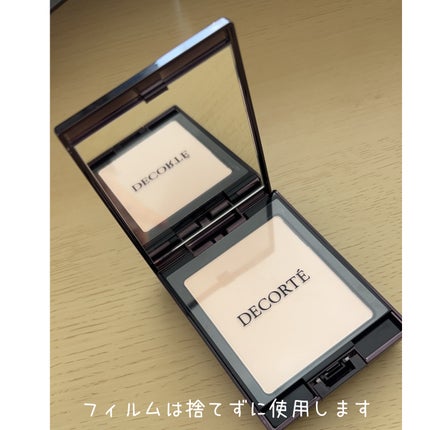 トランスルーセント セッティングパウダー/DECORTÉ/プレストパウダーを使ったクチコミ(2枚目)