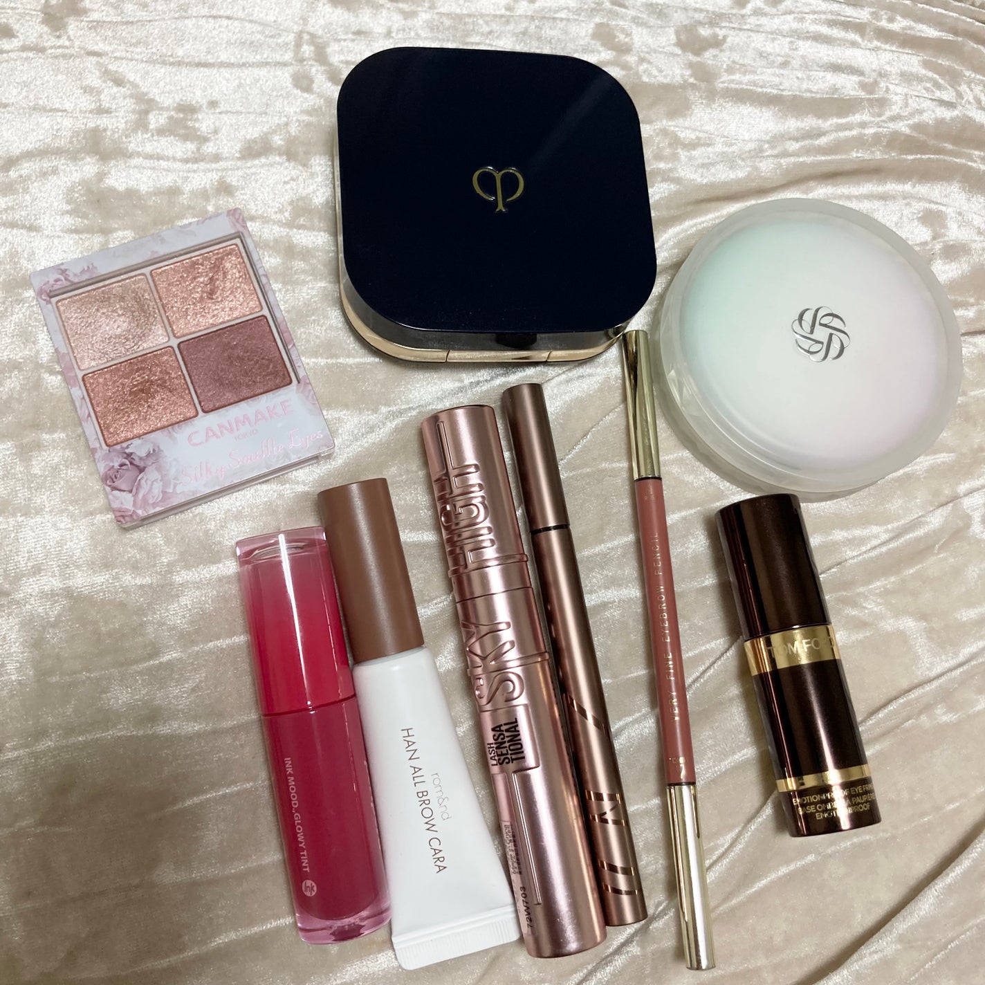 シルキースフレアイズ/キャンメイク/アイシャドウパレットを使ったクチコミ(1枚目)