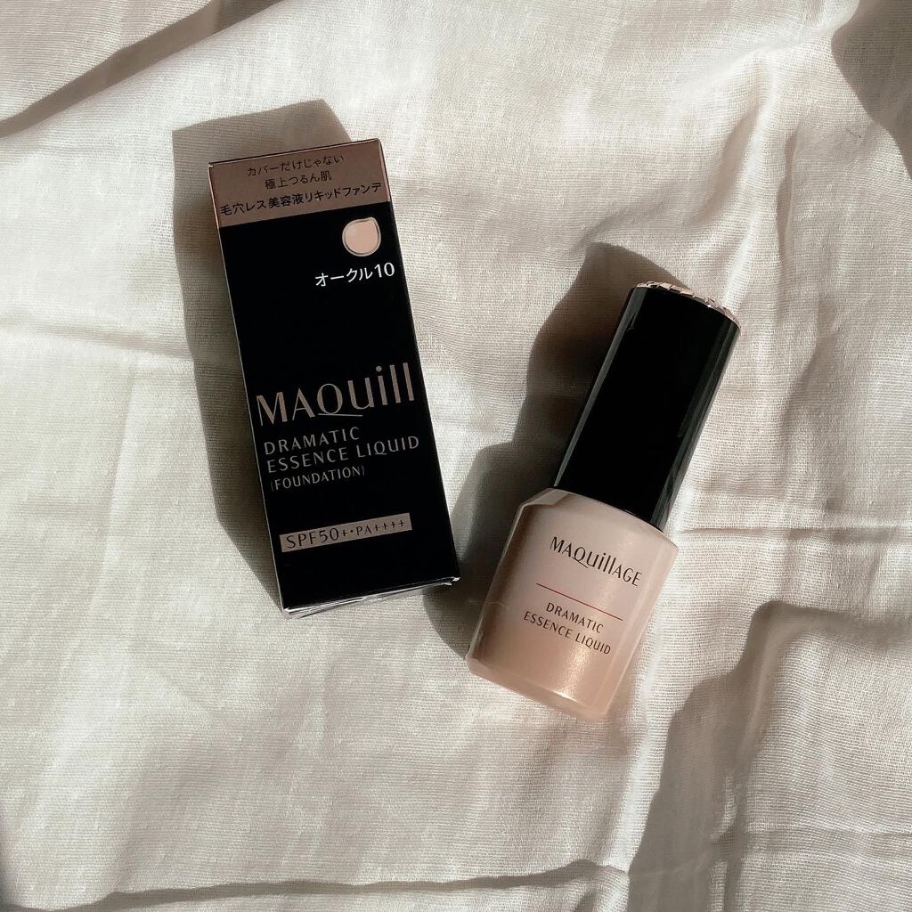 ドラマティックエッセンスリキッド/マキアージュ/リキッドファンデーションを使ったクチコミ(1枚目)