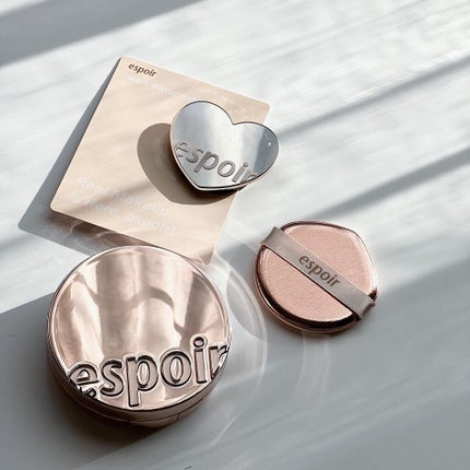 プロテーラービーグロウクッション(オールニュー)/espoir/クッションファンデーションを使ったクチコミ(2枚目)