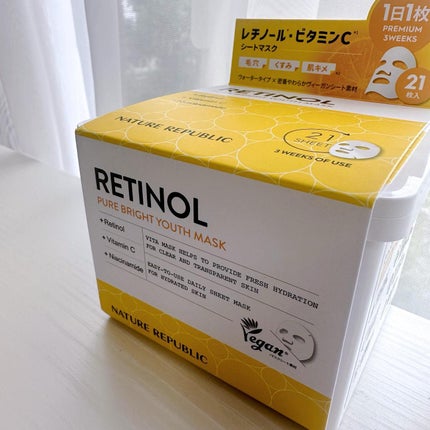 キューブマスク レチノール/ネイチャーリパブリック/シートマスク・パックを使ったクチコミ(2枚目)