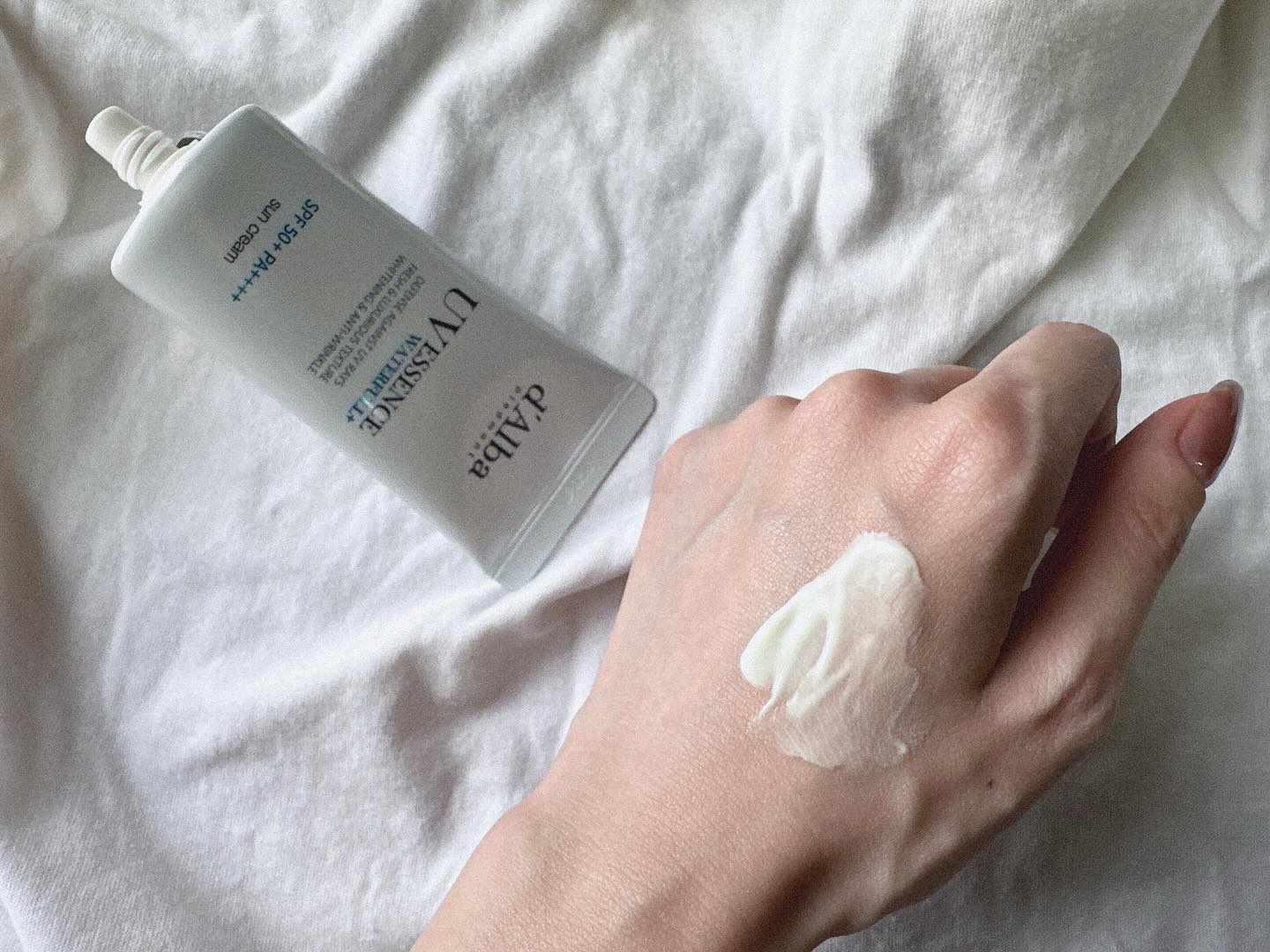 ダルバ ウォータフル エッセンス サンクリーム/ダルバ/日焼け止めクリームを使ったクチコミ（2枚目）