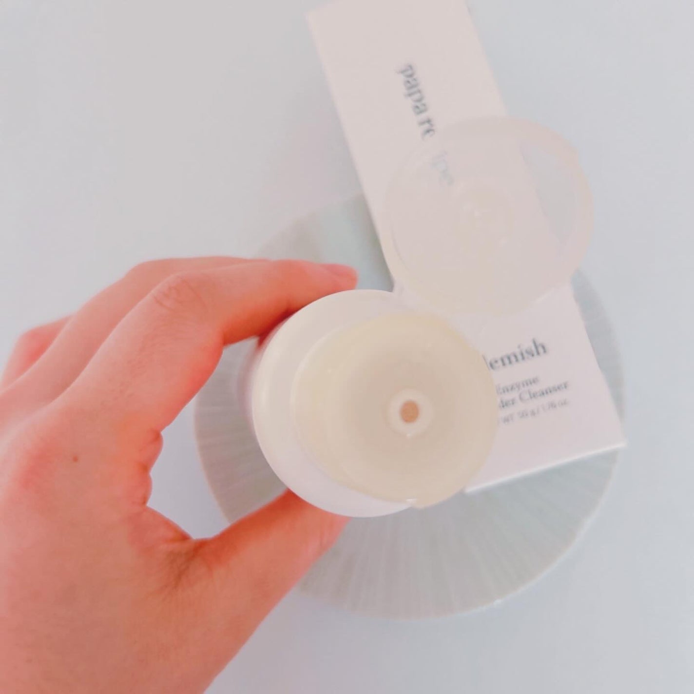 ブレミッシュ 酵素 洗顔パウダー/PAPA RECIPE/洗顔パウダーを使ったクチコミ(3枚目)