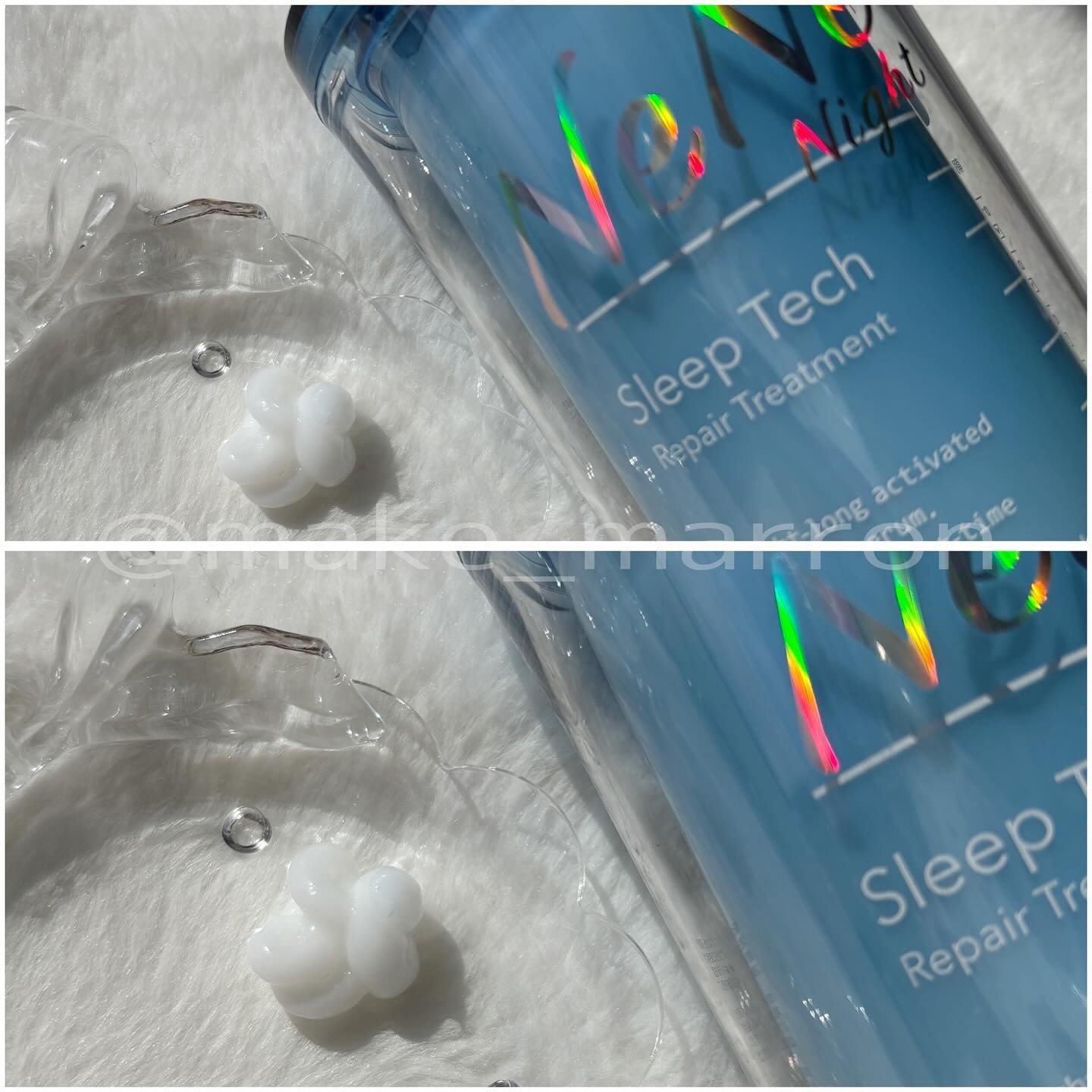 スリープテック リペア シャンプー／ヘアトリートメント/NeNe Night/市販シャンプーを使ったクチコミ（3枚目）