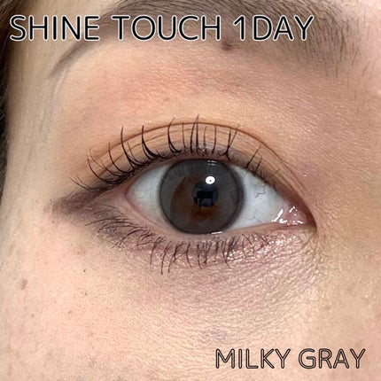 ShineTouch 1day/OLENS/ワンデー(1DAY)カラコンを使ったクチコミ(4枚目)