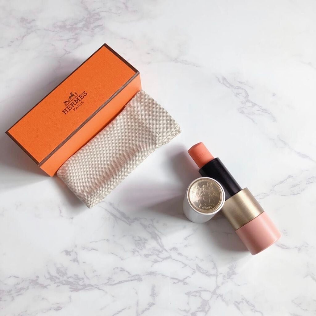 ローズ・エルメス ローズ ア レーヴル/エルメス/口紅を使ったクチコミ(1枚目)