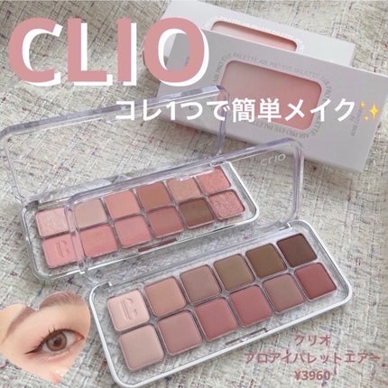 プロ アイ パレット エアー/CLIO/アイシャドウパレットを使ったクチコミ(1枚目)