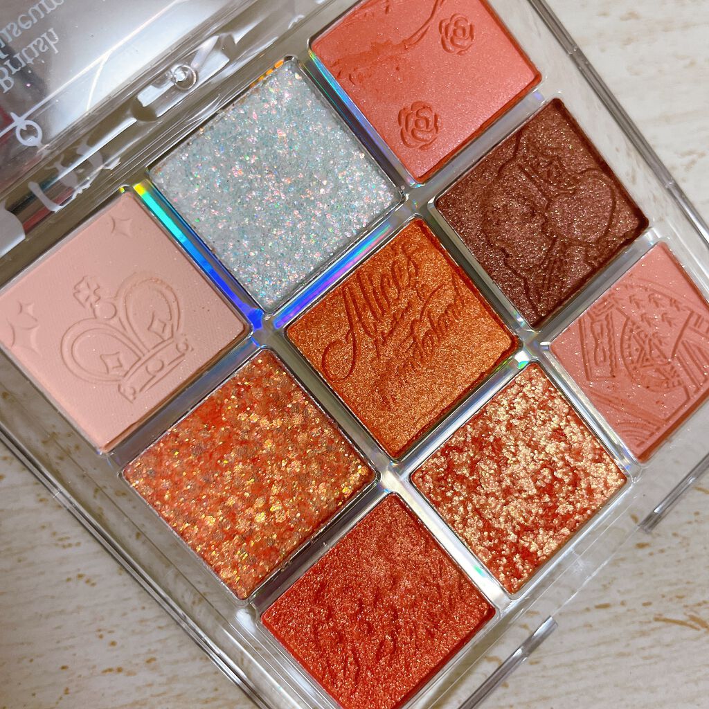 クォーツ 9色アイシャドウパレット(ドリームランドアイシャドウ)/ZEESEA/アイシャドウパレットを使ったクチコミ(5枚目)