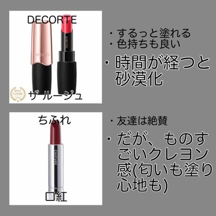 ルージュ ヴォリュプテ シャイン/YVES SAINT LAURENT BEAUTE/口紅を使ったクチコミ(4枚目)