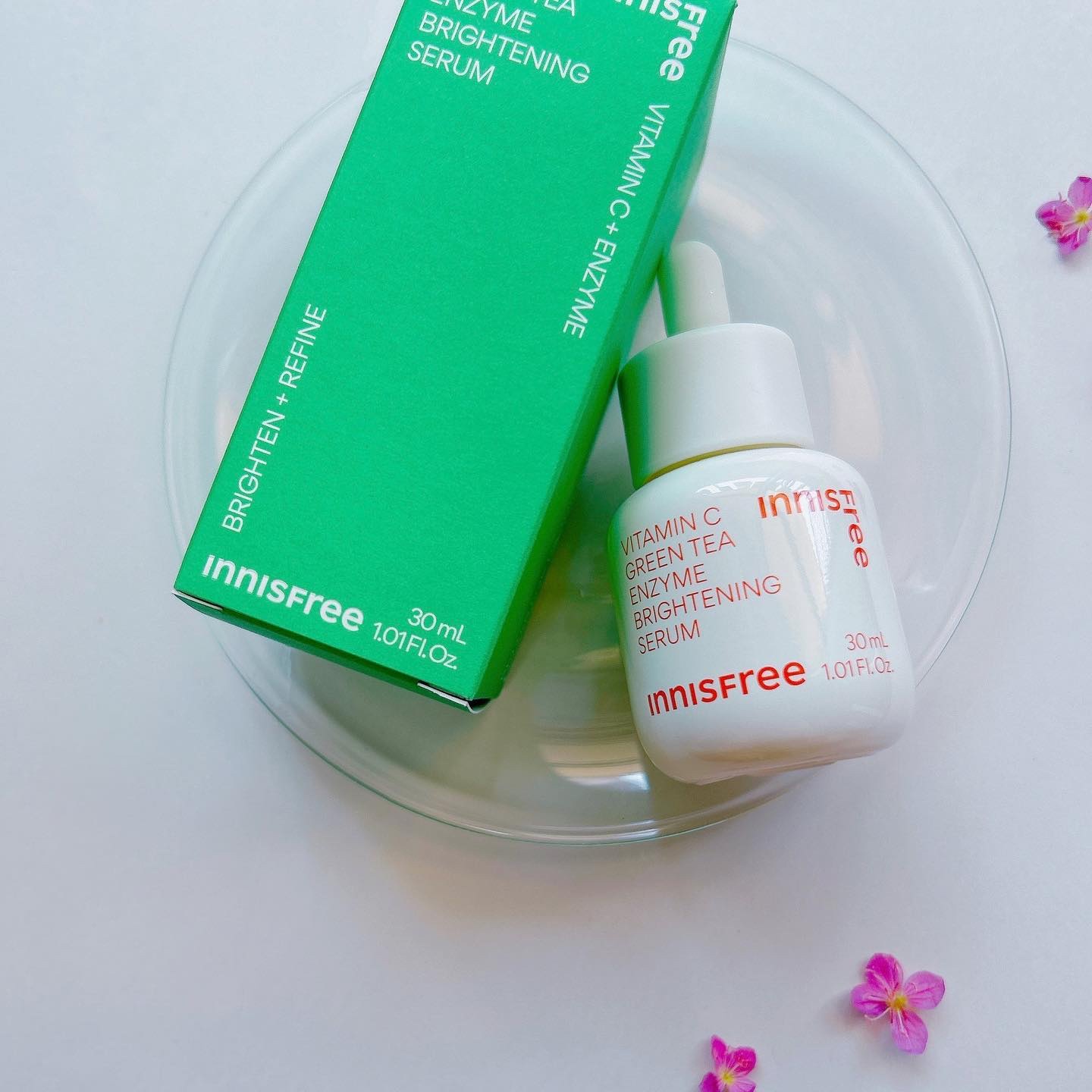 ビタC　グリーンティーエンザイム　ブライト　セラム/innisfree/美容液を使ったクチコミ（2枚目）