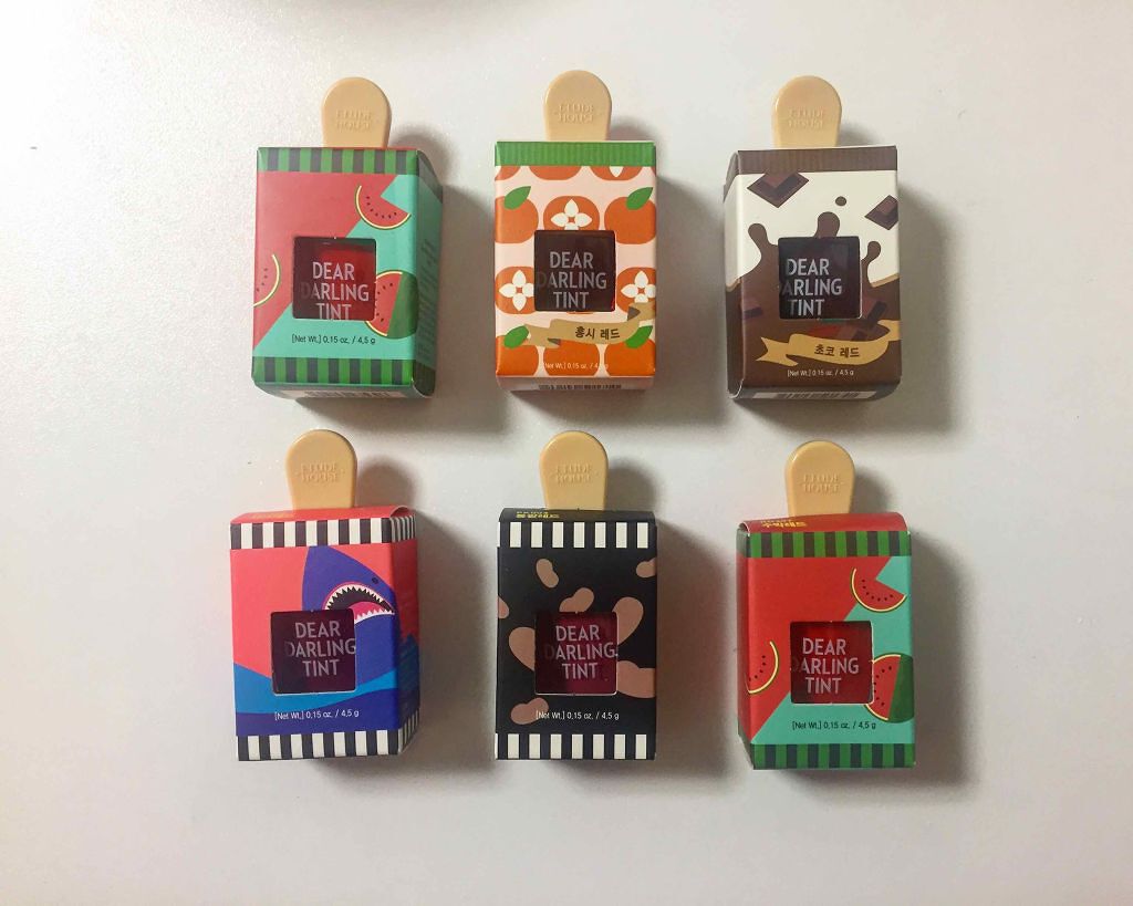 ディアダーリン ウォータージェルティント (アイスティント)/ETUDE/口紅を使ったクチコミ(1枚目)