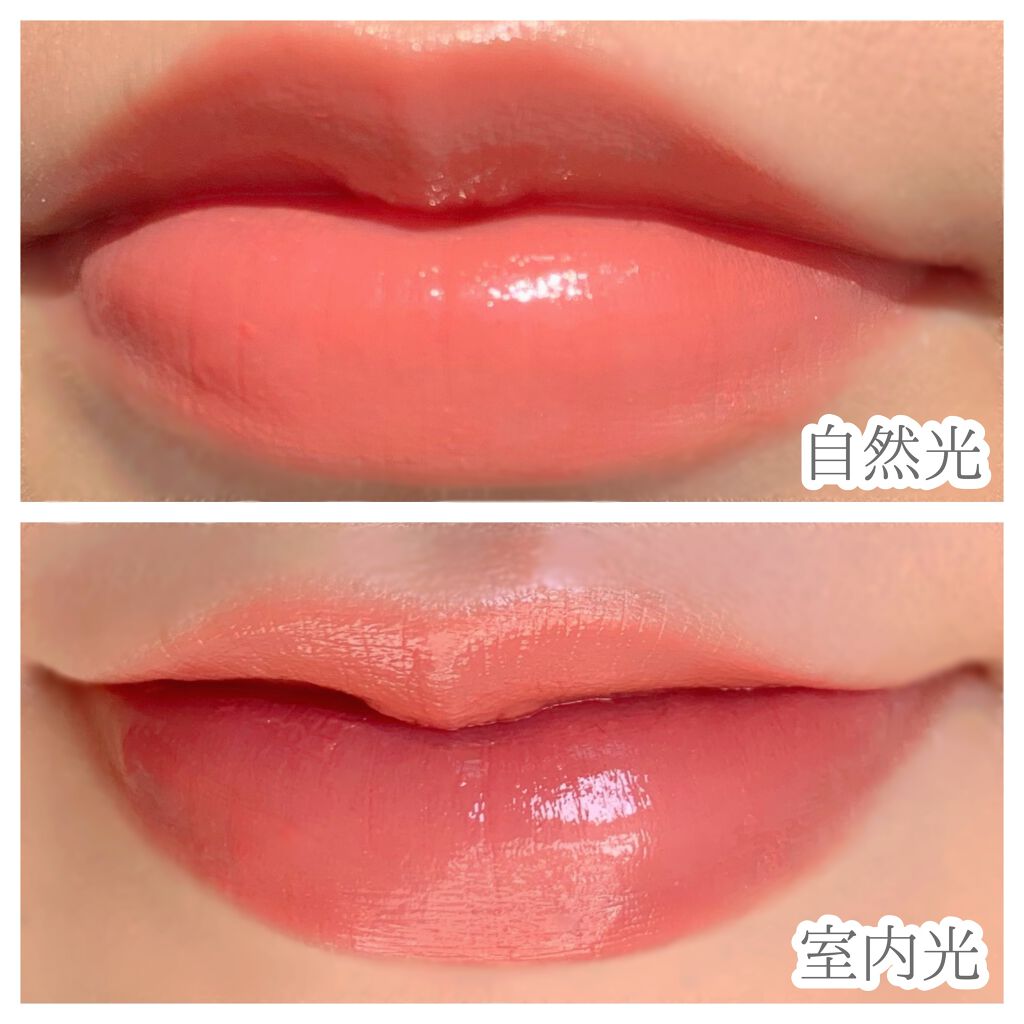 ラスティンググロスリップ/CEZANNE/口紅を使ったクチコミ(2枚目)