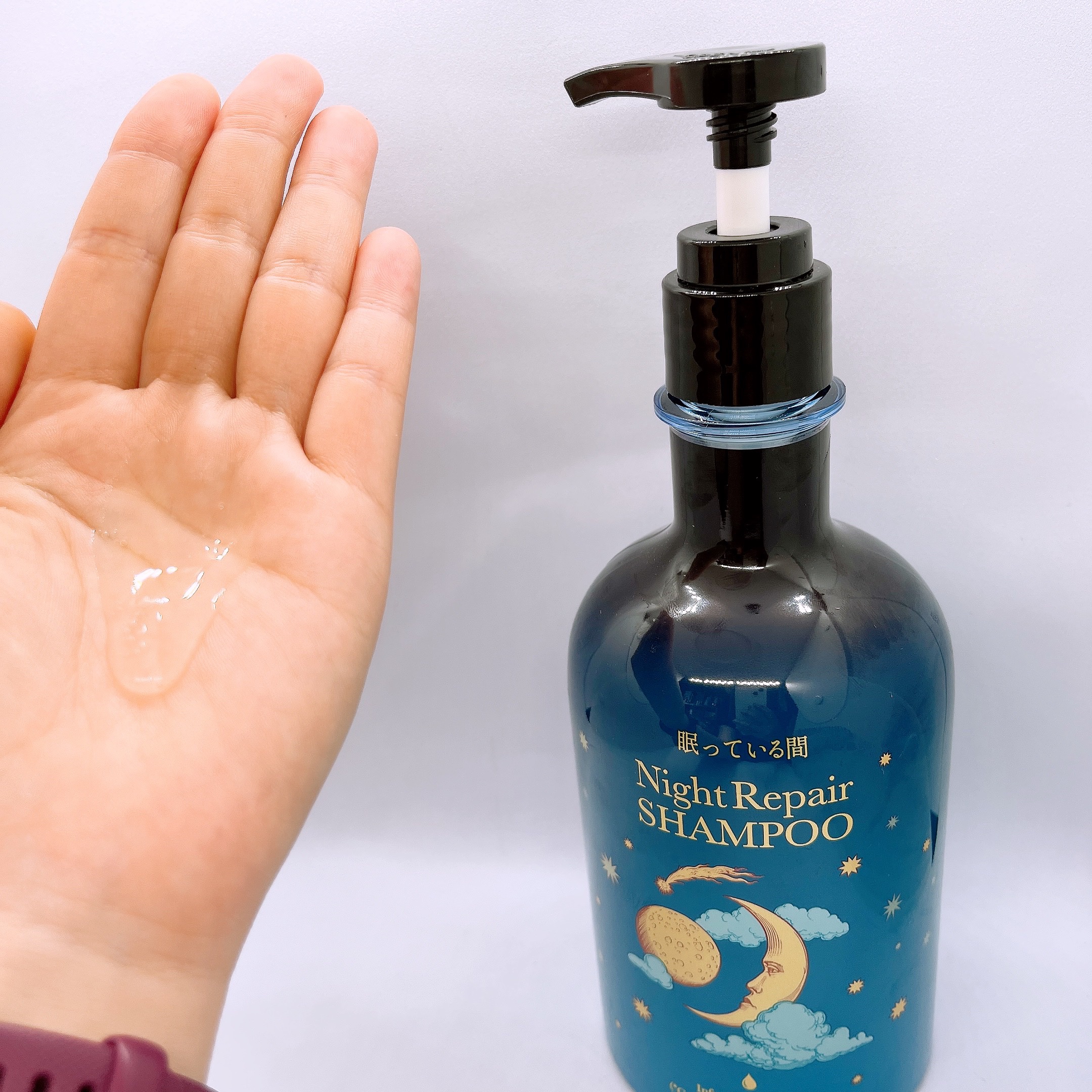 眠っている間 ナイトリペアシャンプー＆トリートメント/エラスチン/シャンプー・コンディショナーを使ったクチコミ（2枚目）