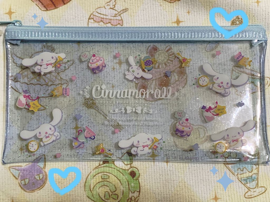 ラメポーチ / セリア