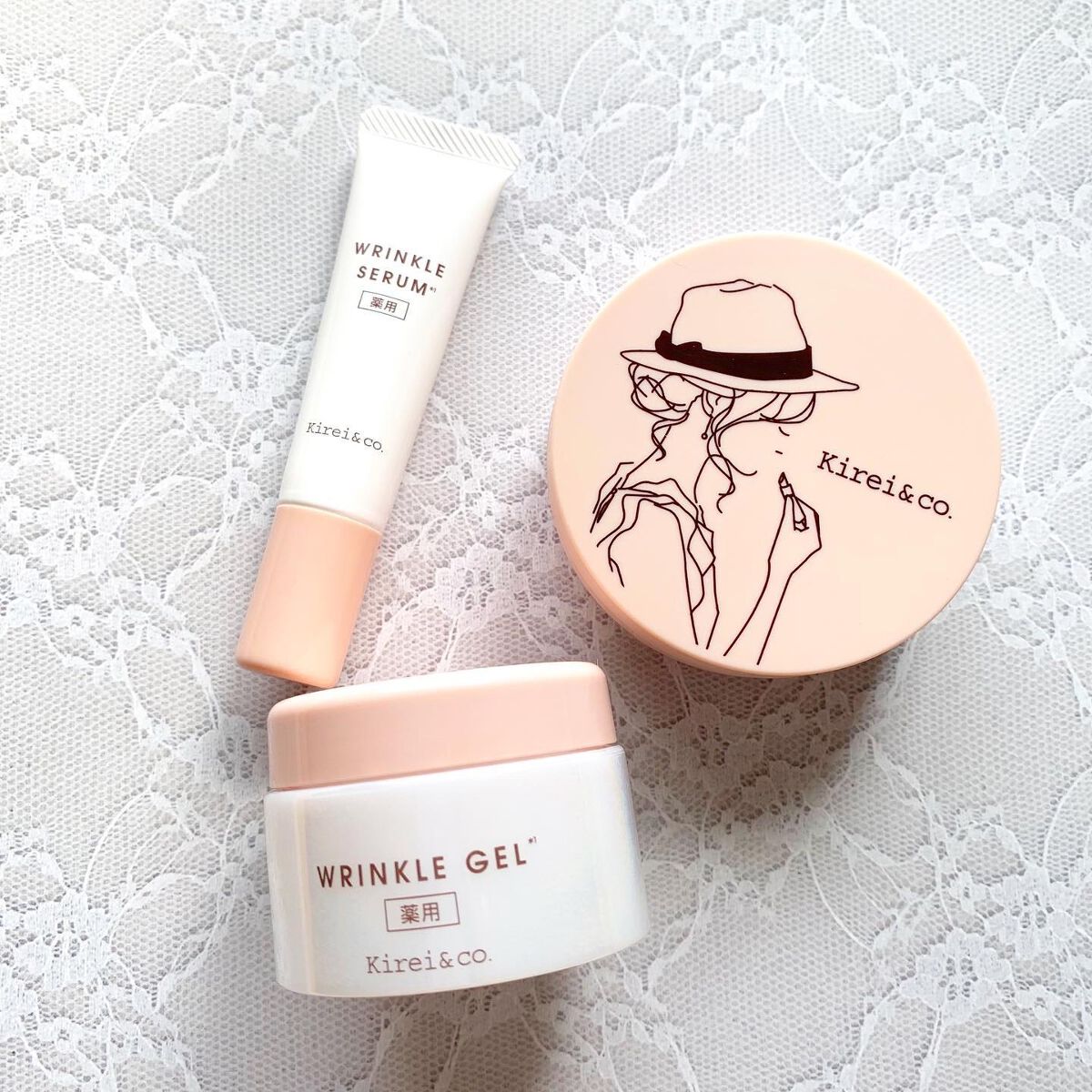薬用リンクルホワイトオールインワンゲル /Kirei&co./オールインワン化粧品を使ったクチコミ（1枚目）