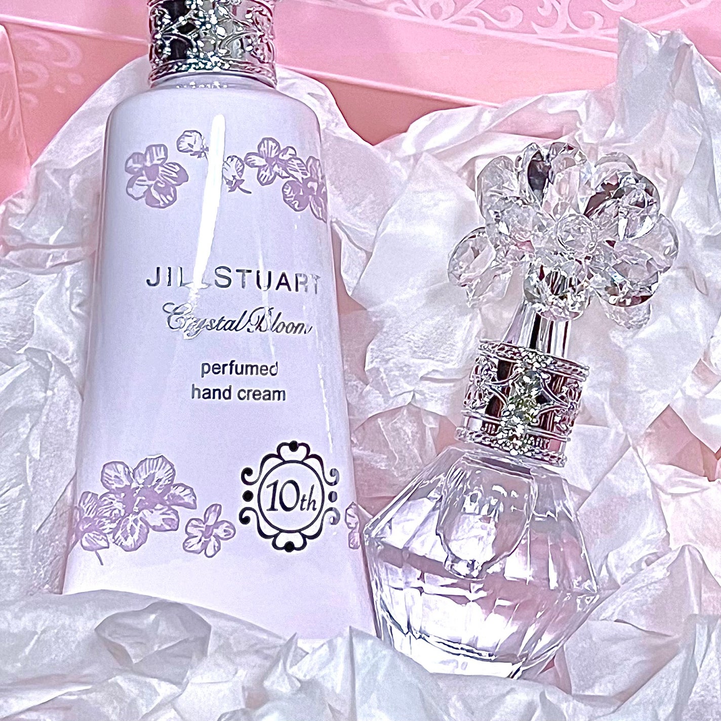 ジルスチュアー ト クリスタルプルーム オードパルファン&ハンドクリーム ドレスドエディション/JILL STUART/その他キットセットを使ったクチコミ(1枚目)