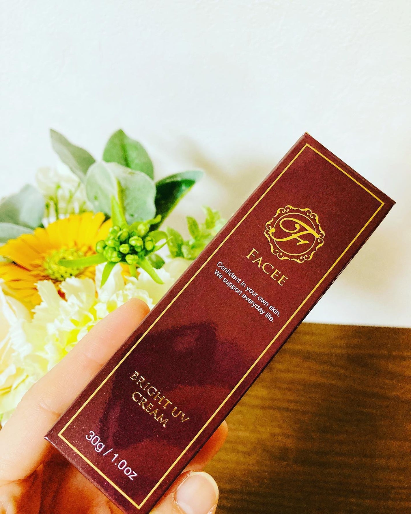 ブライトUVクリーム/Facee/日焼け止めクリームを使ったクチコミ(2枚目)