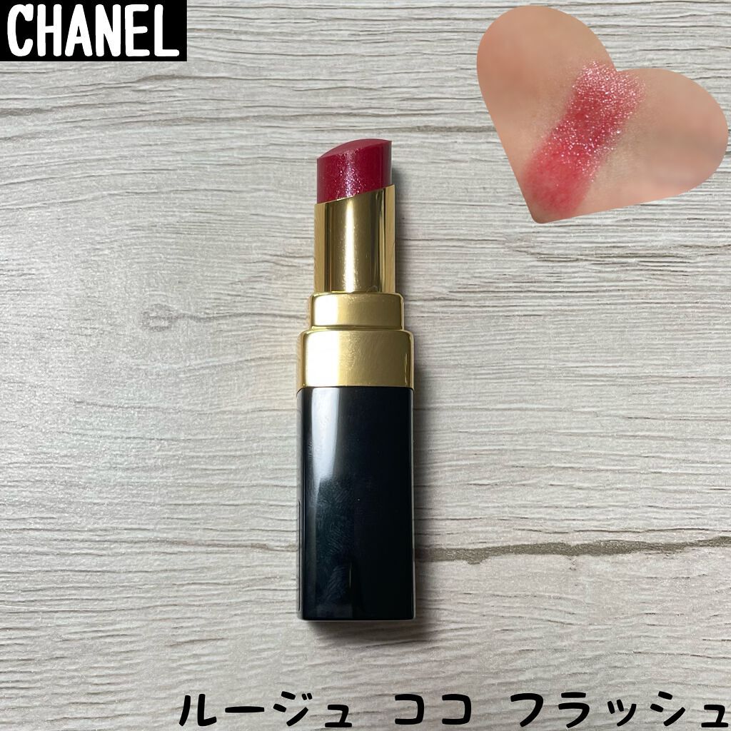 ルージュ ココ フラッシュ/CHANEL/口紅を使ったクチコミ(1枚目)