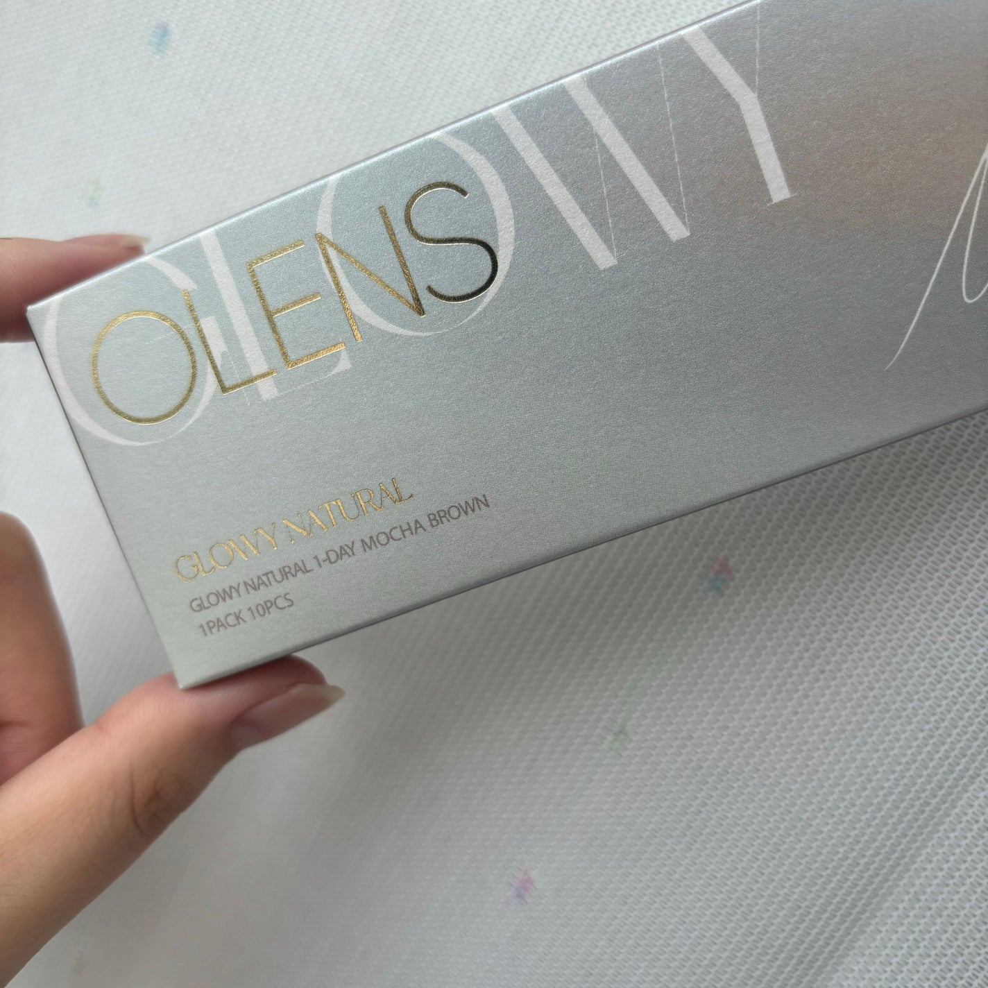 Glowy 1day/OLENS/ワンデー(1DAY)カラコンを使ったクチコミ(2枚目)