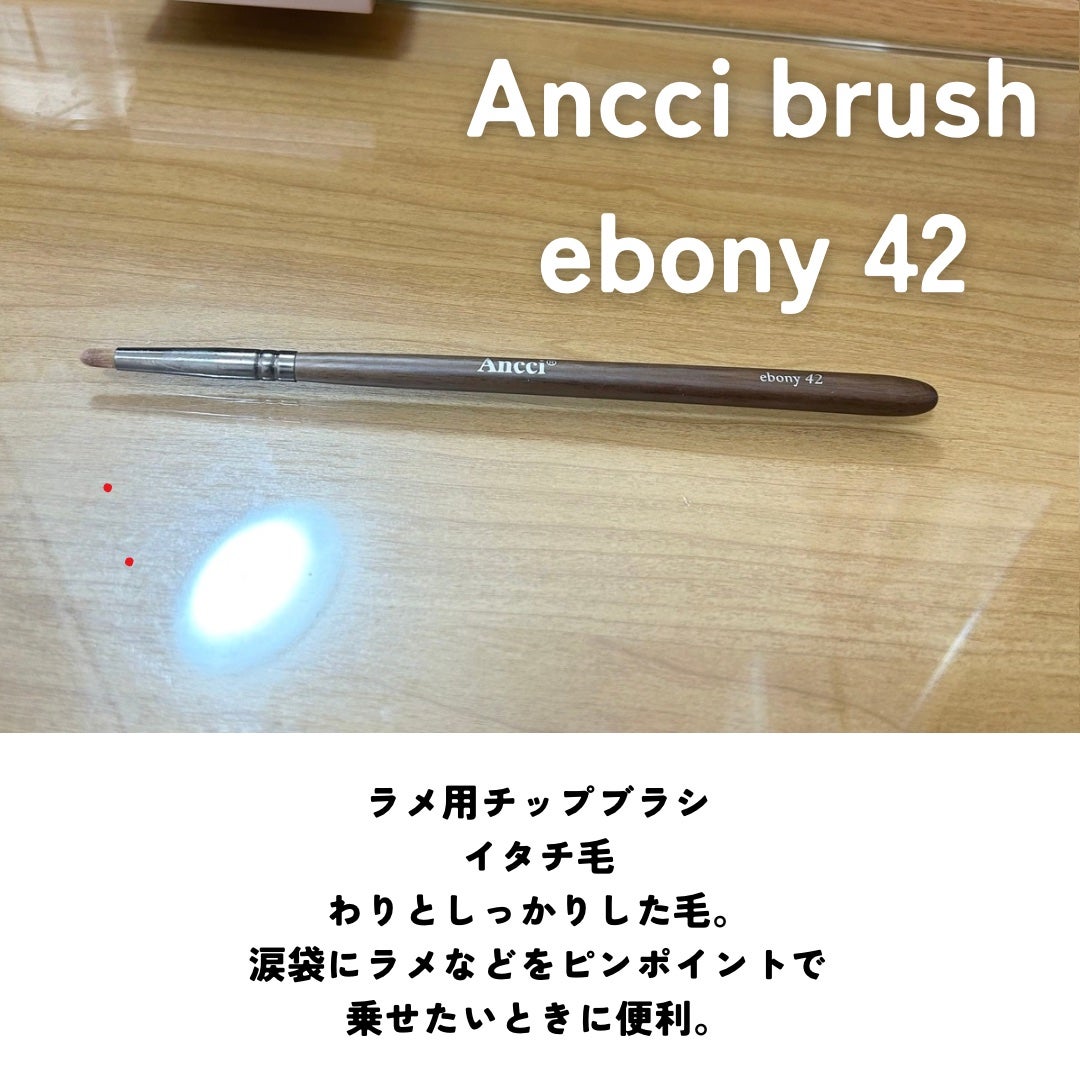 アイシャドウブラシセット/ロージーローザ/メイクブラシを使ったクチコミ(4枚目)