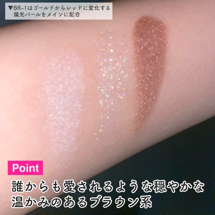 キラー アイ トリオ/Visée/アイシャドウパレットを使ったクチコミ(4枚目)