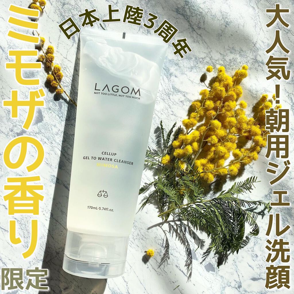 ラゴム ジェルトゥウォーター クレンザー(朝用洗顔)/LAGOM /その他洗顔料を使ったクチコミ(1枚目)