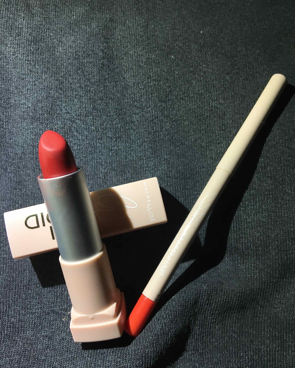 ジジ・ハディッド限定コレクション リップライナー/MAYBELLINE NEW YORK/リップライナーを使ったクチコミ(1枚目)