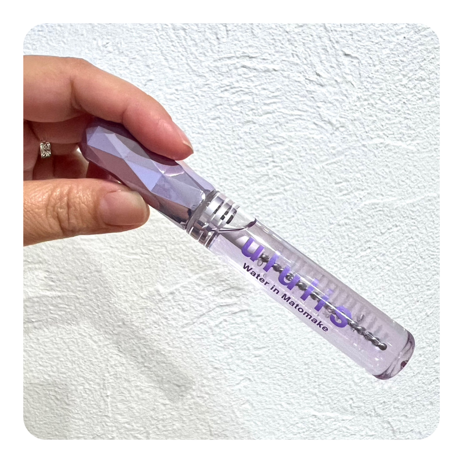 ウォーターインマトメイク　パープル/ululis/プレスタイリング・寝ぐせ直しを使ったクチコミ（3枚目）