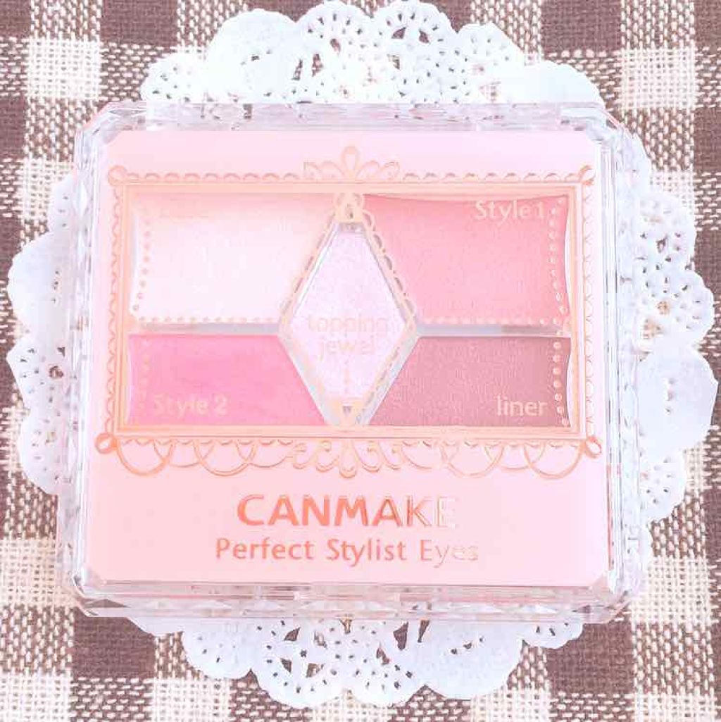 【旧品】パーフェクトスタイリストアイズ/キャンメイク/アイシャドウパレットを使ったクチコミ(1枚目)