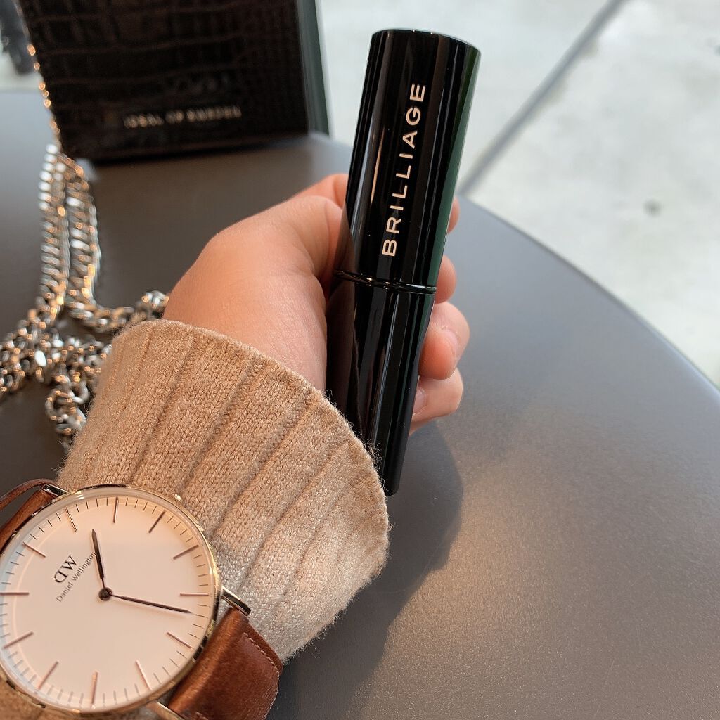 ハイパースティックファンデーション シャイニーグロウ /ブリリアージュ/その他ファンデーションを使ったクチコミ(3枚目)