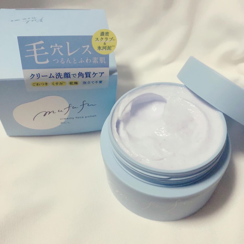 クリーミーフェイスポリッシュ/ムフフ/洗顔フォームを使ったクチコミ（1枚目）