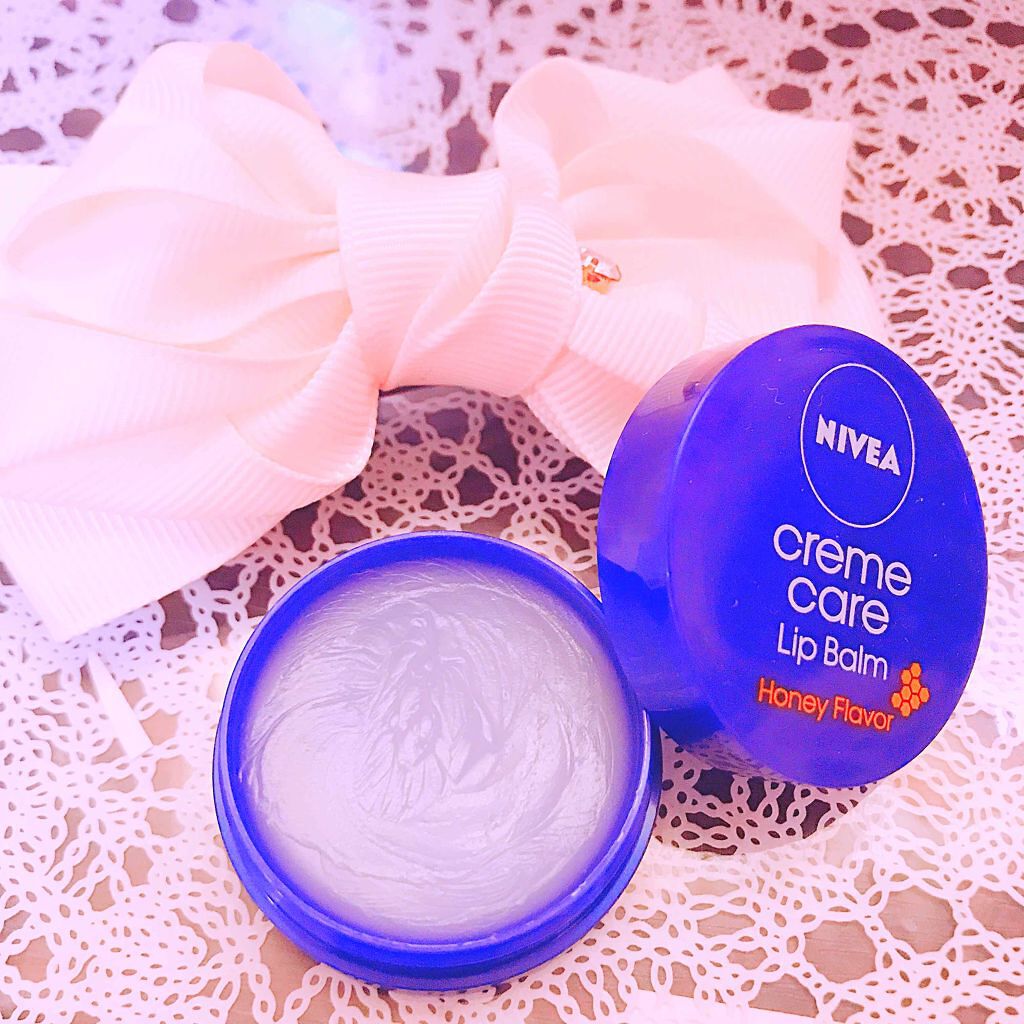 ニベア クリームケア リップバーム はちみつの香り/ニベア/リップケアを使ったクチコミ（2枚目）