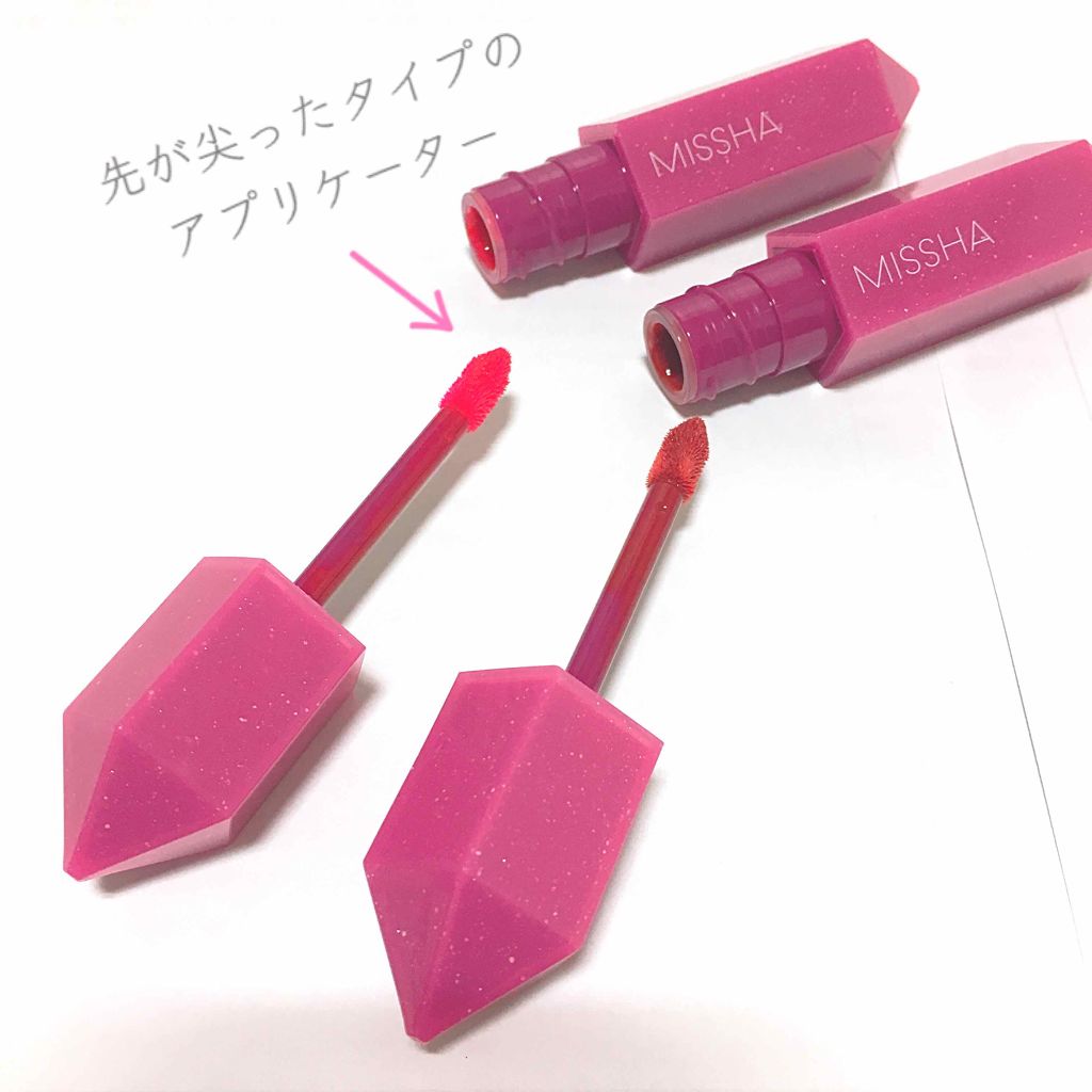 ウィッシュストーン ティント オイル/MISSHA/リップティントを使ったクチコミ(2枚目)