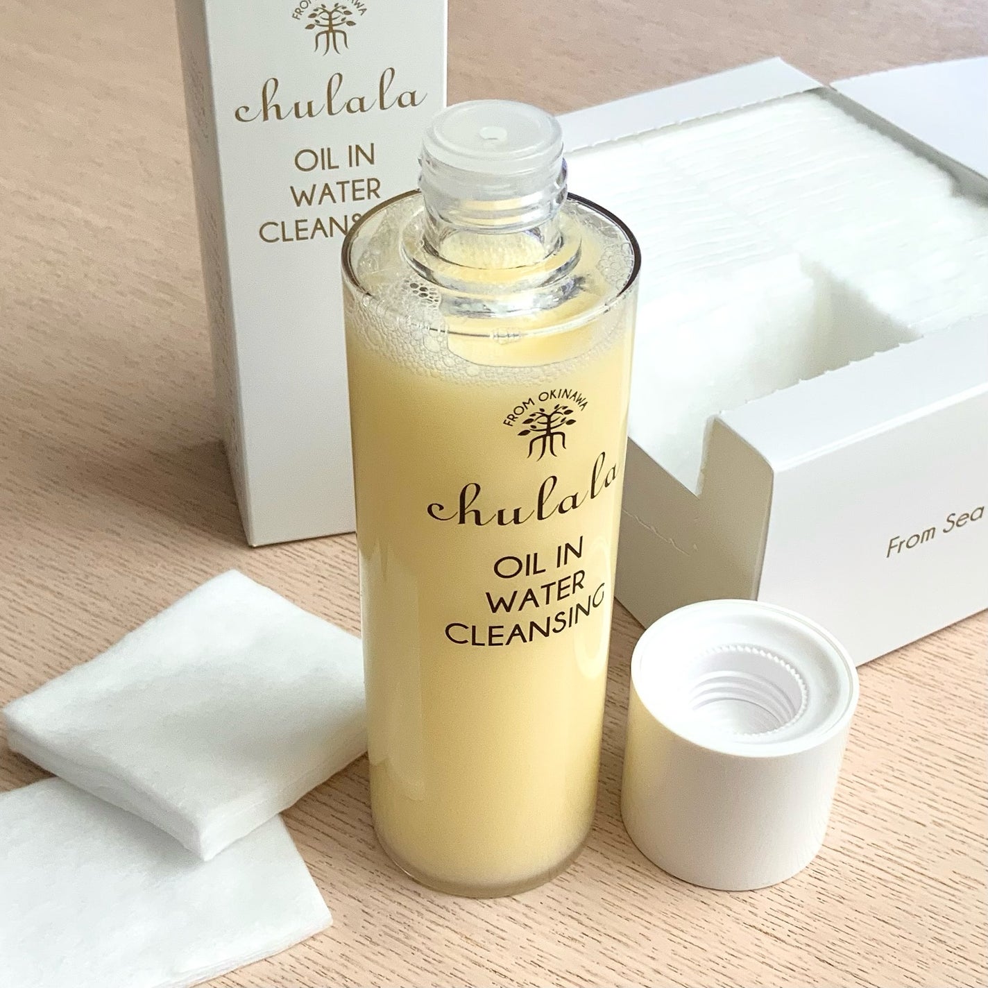 オイルインウォータークレンジング/ちゅらら/クレンジングウォーターを使ったクチコミ(4枚目)