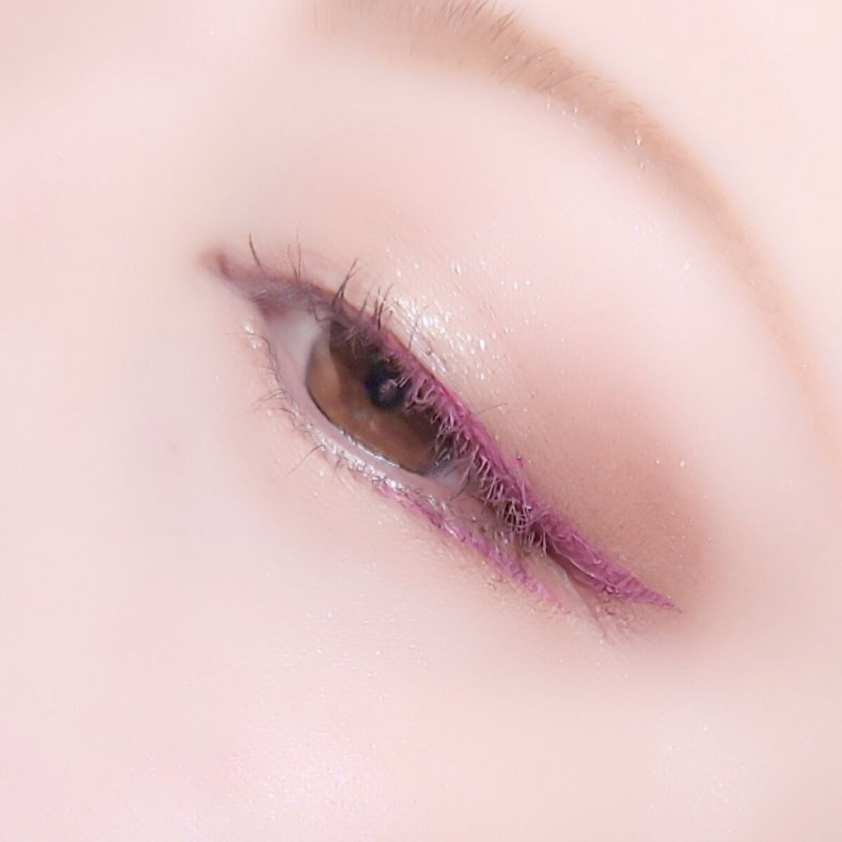 アンリミテッド 3D ジェル ペンシル M スモーキー モーヴ/shu uemura/ペンシルアイライナーを使ったクチコミ（2枚目）