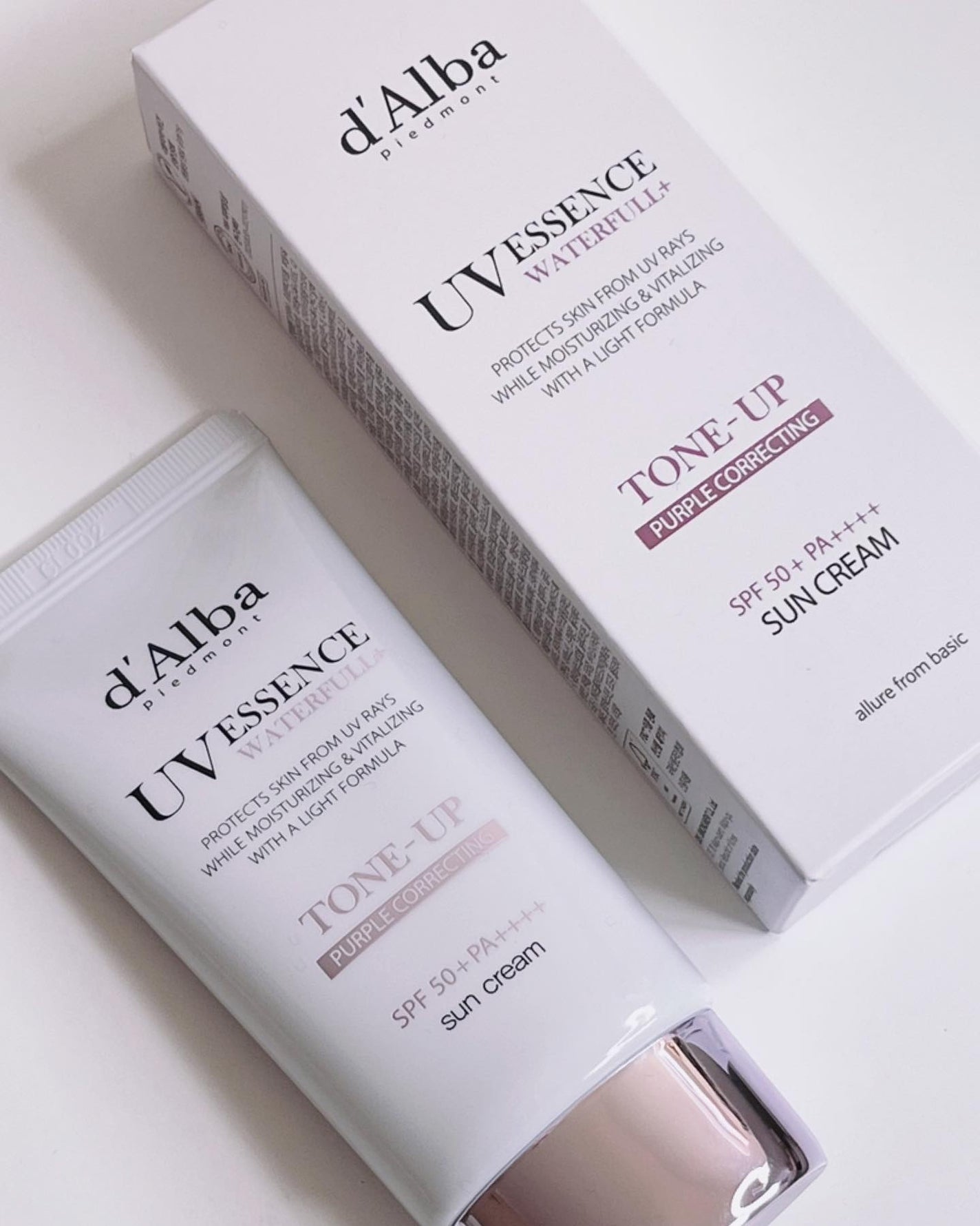 ダルバ ウォータフル トーンアップ サンクリーム(パープル)/ダルバ/日焼け止めクリームを使ったクチコミ(6枚目)