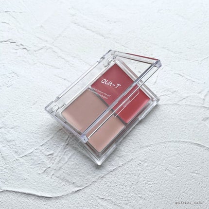 グロウメルティングパレット/QUA-T/ジェル・クリームチークを使ったクチコミ(4枚目)