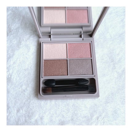 デザイニングアイカラー 01 ナチュラルブラウン/rafuna/アイシャドウパレットの画像